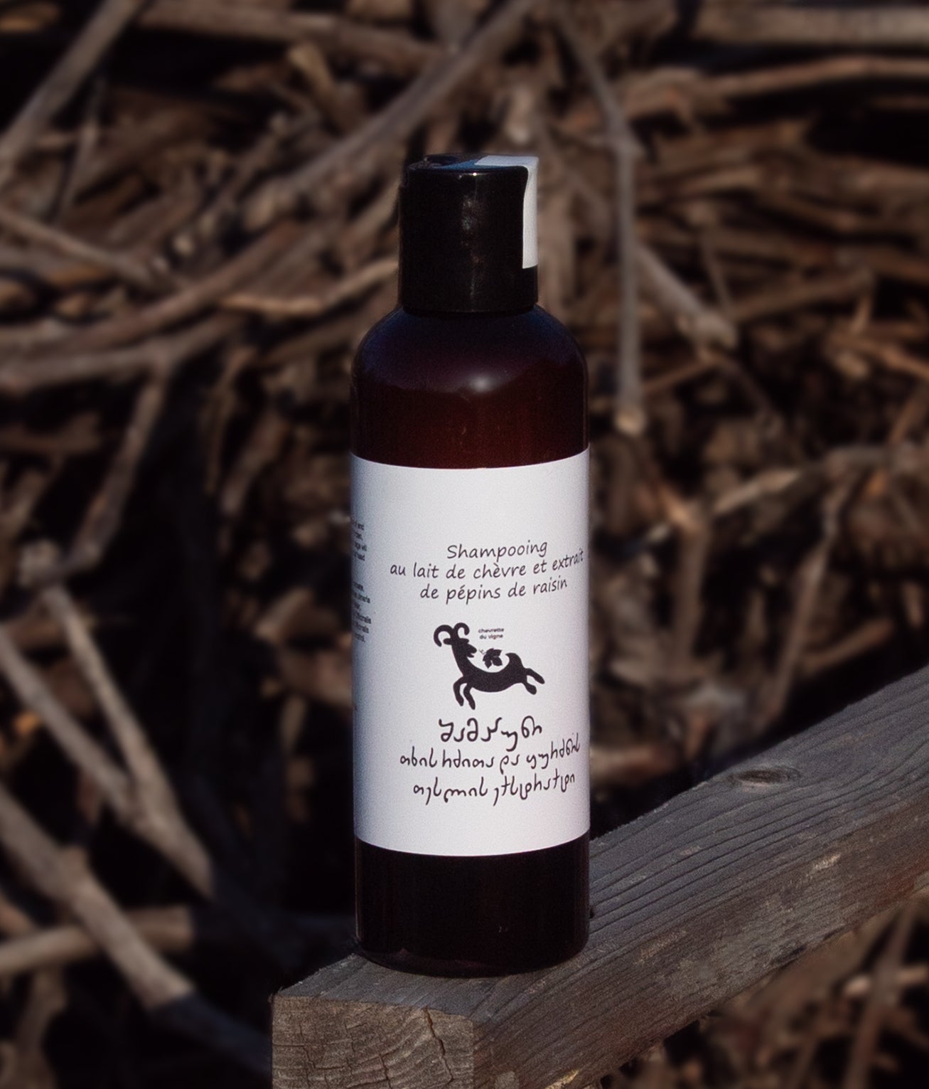 Goat milk and grapeseed extract natural Shampoo